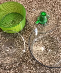 OXO Good Grips Salad Spinner,Green, Large Green Salad Spinner 60 91rxANWBV6L