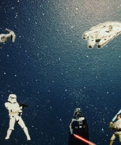 RoomMates RMK1586SCS Star Wars Classic Peel and Stick Wall Decals 1.5 " x 1.25 " to 9 " x 9 " 23 91ryo2Z31VL