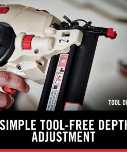 PORTER-CABLE 20V MAX* Cordless Brad Nailer, 18GA, Tool Only (PCC790B) Bare Tool Only 28 91s0VMjcrMS