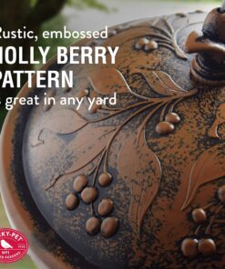 Perky-Pet 305 Holly Berry Gilded Chalet Wild Bird Feeder Gold 27 91s8fzI9rKL