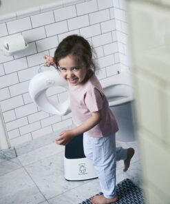 BABYBJORN Toilet Trainer, White/Gray, 1 Count (Pack of 1) White/Grey 28 91sCcvfMfZL