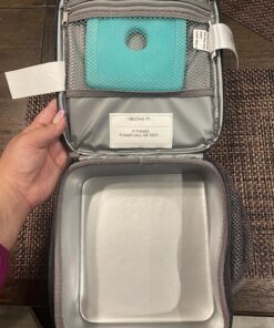 Cool Coolers By Fit & Fresh 4 Pack Slim Ice Packs, Quick Freeze Space Saving Reusable Ice Packs for Lunch Boxes or Coolers, Multi Colored Multicolor 4 PK 37 91sHYv3tSL