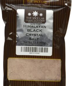 The Spice Lab Kala Namak Black Salt - Indian Himalayan Black Salt - 1 Pound - Vegan Kala Namak Salt - Natural Indian Black Salt Gluten Free - Vegan Tofu Scramble Seasoning Natural Egg Taste Mineral Salt 1 Pound (Pack of 1) 22 91sIRqqwQ9L