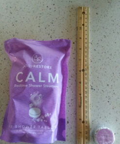 Shower Steamers Aromatherapy 15 Pack - Christmas Gifts Stocking Stuffers, Relaxation Birthday Gifts for Women and Men, Stress Relief and Luxury Self Care, Lavender Shower Bath Bombs - BodyRestore 15 Count (Pack of 1) Calm 52 91sIXPuezCL