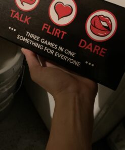 Romantic Game for Couples -Gift - Perfect Date Night Ideas - Girlfriend, Boyfriend, Newlywed, Wife or Husband. 3-in-1:Talk, Flirt, Dare. Reignite and Deepen Relationship with Your Partner. 31 91sOOxm0GWL