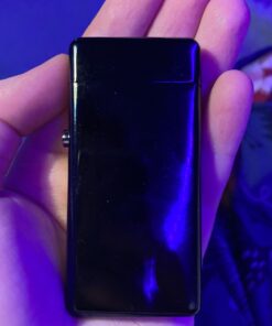 Kivors Electronic Lighter Plasma Arc USB Rechargeable Windproof Flameless Metal Dragon Lighter for Camping Hiking Business Dragon-black 28 91sXT2hWHL