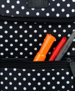 USA GEAR Soft Tablet Sleeve Case Compatible with Boogie Board 8.5 inch, Wacom Intuos Creative Small CTL4100, Huion Inspiroy H640P Graphics Tablet, and Other 10 inch Pen Drawing Tablets (Polka Dot) Polka Dot 16 91sjnoGknIL