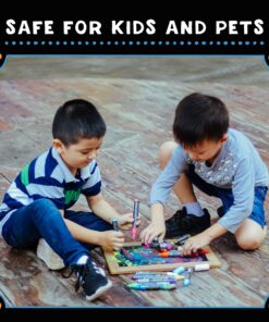 VersaChalk 100% Natural Chalkboard Cleaner Spray and Eraser Kit (250 mL) - Remove Liquid Chalk Marker Ink from Chalk Board Signs, Whiteboard, Dry Erase Marker Board, and Blackboard 1 Count (Pack of 1) 28 91slyhJ0EIL