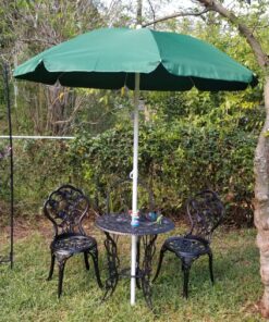 ONIVA - a Picnic Time Brand Outdoor Canopy Sunshade Beach Umbrella 5.5' - Small Patio Umbrella - Beach Chair Umbrella, (Hunter Green) Hunter Green 43 91t sETuRWL