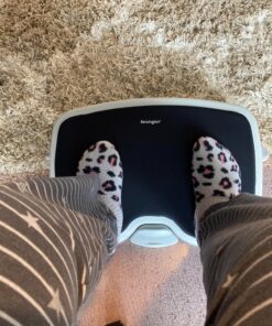 Kensington Comfort Memory Foam Adjustable Footrest (K56144USF), Smartfit, White/Black 48 91t00WXUNML