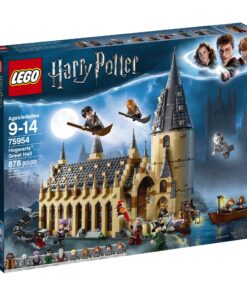 LEGO Harry Potter Hogwarts Great Hall 75954 Building Kit and Magic Castle Toy, Fantasy Creatures, Hermione Granger, Draco Malfoy and Hagrid (878 Pieces) 36 91t01H8tWeL