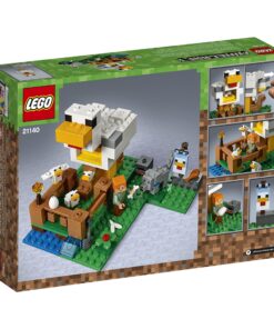 LEGO Minecraft The Chicken Coop 21140 Building Kit , 84 months to 168 months(198 Pieces) 18 91t0Q96FdML