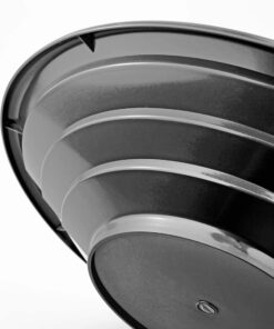 SE 12 Inch Gold Panning Pan - Dual Riffles for Easier Mining and Prospecting, Black 12" 14 91t53qQfKL