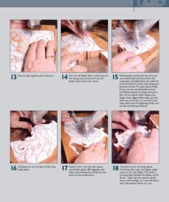 Fantasy & Legend Scroll Saw Puzzles (Fox Chapel Publishing) 29 Ready-to-Cut Patterns for Fantastic Creatures like Dragons, Gargoyles, Unicorns, Hydra, Phoenix, Griffin, Hippogriff, Mermaids, and More 11 91tDV0M1e L