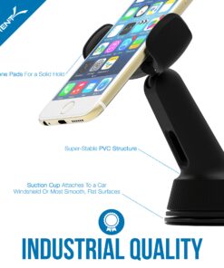The Sabrent - CM-SPHB Is a Universal Car Window/Dash Mount Holder for Most Smartphones Devices 16 91tDYZeg0wL