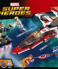 Alternative view of LEGO Super Heroes Avenjet Space Mission Kit (523 Piece)