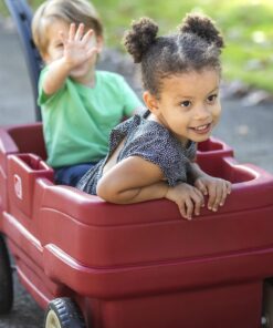 Step2 Neighborhood Wagon with Seats, Red 14 91tS8sjddDL