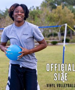 Franklin Sports Volleyball and Badminton Set Recreational Badminton/Volleyball Set 23 91tSKw0AMAL