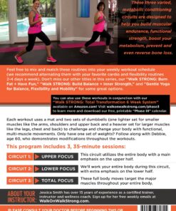 Boost Metabolism + Muscle! Strength Training for Women, Low Impact, High Results Home Exercise Video, Walk STRONG 2.0 DVD 4 91tYDn0y6LL