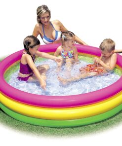Intex Kiddie Pool - Kid's Summer Sunset Glow Design - 58" x 13" 22 91tcI6NmZkL