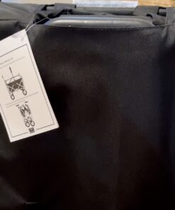 MacSports Collapsible Folding Outdoor Utility Wagon, Black 34 91tkWgLAyL