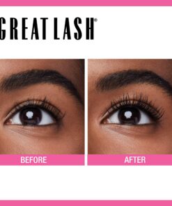 Maybelline Great Lash Washable Mascara, Volumizing Lash-Doubling Formula That Conditions As It Thickens, Blackest Black, 1 Count WASHABLE BLACKEST BLACK 0.43 Fl Oz (Pack of 1) 28 91tko aIV L
