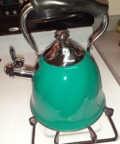 Mr. Coffee Alderton Tea Kettle, 2.3 Quarts, Green 23 91toKwFDSL