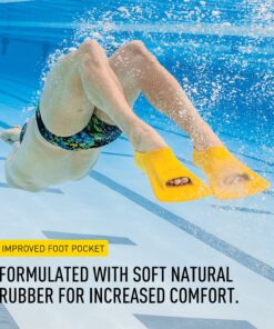 FINIS Training Swim Fins Male: 7.5-8.5, Female: 8.5-9.5, Euro: 40-42 Zoomers Gold 15 91ttVrSRs7L