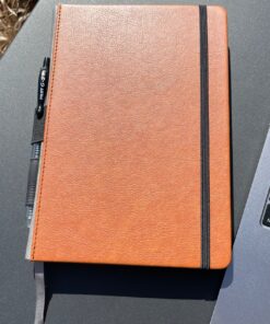 Grid Paper Notebook - Hardcover Classic Notebook with Pen Holder - Thick Premium Paper + Page Dividers Gifts 8.4 x 5.7 In 55 91u6L8xgPzL