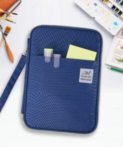 YOUSHARES 192 Slots Colored Pencil Case, Large Capacity Pencil Holder Pen Organizer Bag with Zipper for Prismacolor Watercolor Coloring Pencils, Gel Pens & Markers Artist (Blue) blue 9 91u9n7Kr9xL