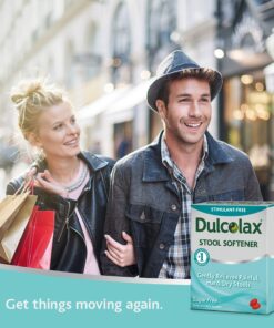 Dulcolax Stool Softener Laxative Liquid Gel Capsules (50ct) Gentle Relief, Docusate Sodium 100mg 10 91uBBxJdgOL