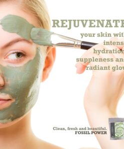 FOSSIL POWER Bentonite Clay Food Grade Powder 2 LB - Pure & Natural for Toothpaste, Detox, and More - Heal Damaged Skin - DIY Clay Face Treatment 2 Pound (Pack of 1) 19 91uEJlyzwfL