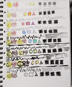 Faber Castell Artist Pack of 8 Assorted Sizes, 8-Pitt Pens in Black, 8 Count Faber-Castell Pitt Artist Pen - Black 31 91uG17at74L