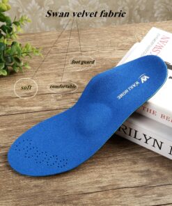 WAKI HOME Orthotics Insoles/Inserts/Pads with Arch Supports for Flat Feet,Plantar Fasciitis,Feet Pain,Pronation,Metatarsal Support for Men and Women Blue US Men 10-10 1/2---Women 12-12 1/2 (11.42")(290MM) 14 91uI9CRTUL 1