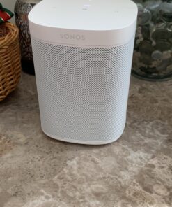 Sonos One (Gen 2) - Voice Controlled Smart Speaker with Amazon Alexa Built-in (White) White 1 Speaker 20 91uJbw0ypeL