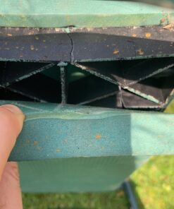 Ohuhu Garden Kneeler and Seat, Heavy Duty Garden Stool with EVA Foam Kneeling Pad, Foldable Gardening Bench with 2 Tool Pouches, 2-in-1 Portable Gardening Supplies, Idea Gifts for Women Men Seniors 55 91uSE87pYhL