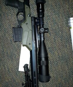 FSI Sniper 6-24x50mm Scope W Front AO Adjustment. Red/Blue/Green mil-dot Reticle. Comes with Extended Sunshade and Heavy Duty Ring Mount 32 91uScaZ2O L