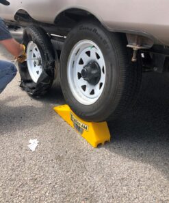 Trailer Aid Camco Tandem Tire Changing Ramp with 4.5-Inch Lift, Yellow (21000) Standard Packaging Trailer Aid 28 91uaTLhZKUL