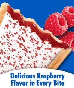 Alternative view of Pop-Tarts Breakfast Toaster Pastries, Frosted Raspberry Flavored, Bulk Size, 96 Count (Pack of 12, 14.7 oz Boxes)