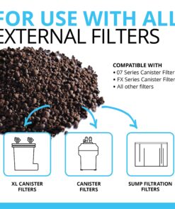 Fluval Aquatic Peat Granules, Chemical Filter Media for Freshwater Aquariums, Water Softener, 17.6 oz., A1465 15 91ugnO1TMIL