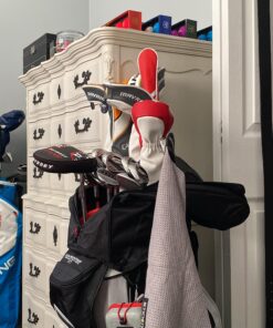 STICKIT Magnetic Towel, Gray | Top-Tier Microfiber Golf Towel with Deep Waffle Pockets | Industrial Strength Magnet for Strong Hold to Golf Carts or Clubs Pack of 1 21 91ullwq0FL