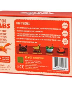 You've Got Crabs by Exploding Kittens - A Card Game Filled with Crustaceans and Secrets - Family-Friendly Party Games For Adults, Teens & Kids You've Got Crabs 9 91uoT0Es6IL