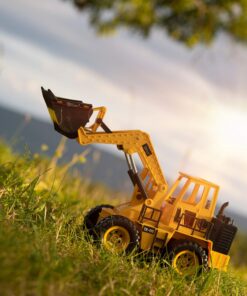 Top Race (TR-113 5 Channel Full Functional Remote Control Tractor Toy Front Loader | 14 x 6 x 8 inch Electric RC Remote Control Construction Toy Tractors with Lights & Sounds 15 91up6WCDY0L 1