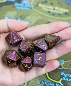 DND Metal Dice Set with Dragon Totem Metal Gife Case, Dungeons and Dragons Dice Set with Stunning Engraving, Cool and Unique. (Totem) 13 91uqXsSs2qL