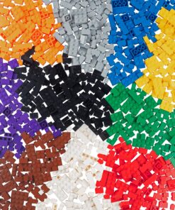 SCS Direct Building Block Bricks- Set of 1000 Pc Bulk Set-10 with 54 Roof Pieces- Compatible & Tight Fit with All Major Brands- Great for Activity Tables, Creativity & School Projects 43 91uxc4vcAmL