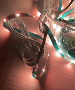 HUALAND 4PCS 2M 6.56ft 4 Color RGB Extension Cable LED Strip Connector Extension Cable Cord Wire 4 Pin LED Connector for SMD 5050 3528 2835 RGB LED Light Strip 23 91uyT9wljXL