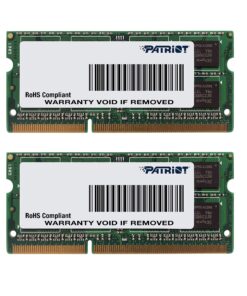 Patriot Mac Series 8GB Apple SODIMM Kit (2X4GB) DDR3 1333 PC3 10600 204-Pin SO-DIMM PSA38G1333SK 8 GB
