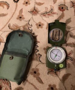 Sportneer Compass Hiking Survival | Lensatic Military Sighting Orienteering Compass | Backpacking Navigation Compass | Boy Scout Compass for Kids | Professional Compass for Hiking Camping Hunting Army Green 32 91v6KOeBIsL