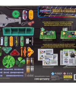 Alternative view of Snap Circuits Green Energy Electronics Exploration Kit | Over 125 Exciting STEM Projects | Full Color Project Manual | 45+ Snap Circuits Parts | STEM Educational Toys for Kids 8+