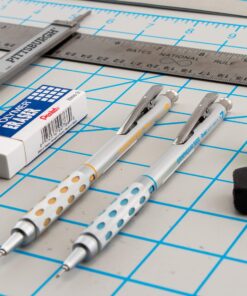 Pentel Graph Gear 1000 Automatic Drafting Pencil, 0.7mm Lead Size, Blue Barrel, 1 Each (PG1017C) 1 Pack 32 91vBFo65kPL